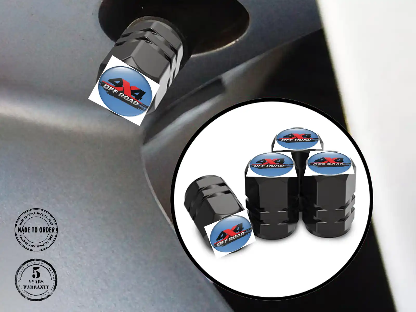 Tire Valve Caps for Motorcycles Luxury Design
